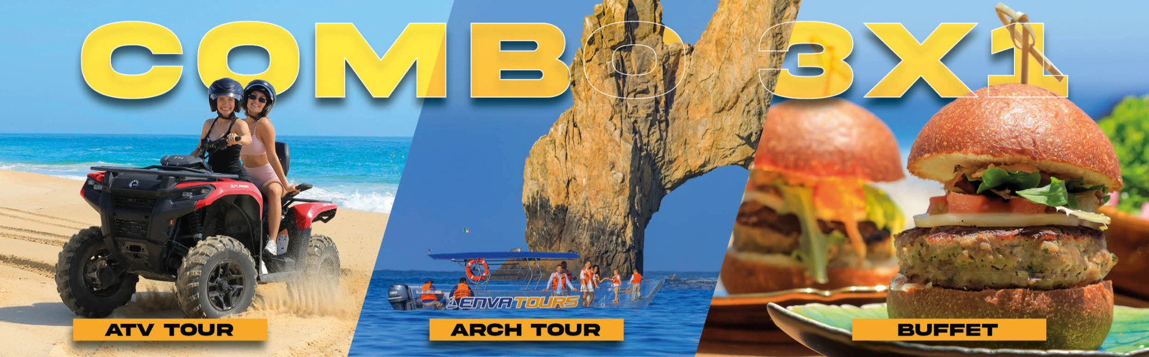 banner combo 3x1 arco