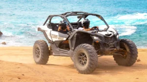 Can-Am Maverick X3 en tour off road junto al océano en Los Cabos